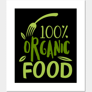Organic Food Posters and Art